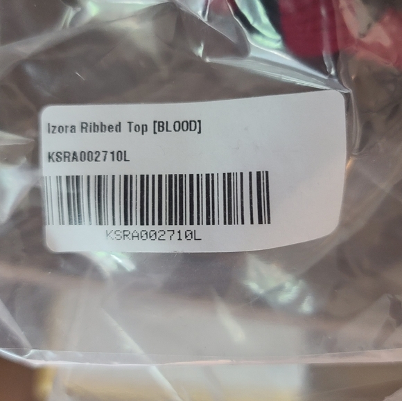 SOLD Izora Blood Ribbed To - Picture 8 of 8